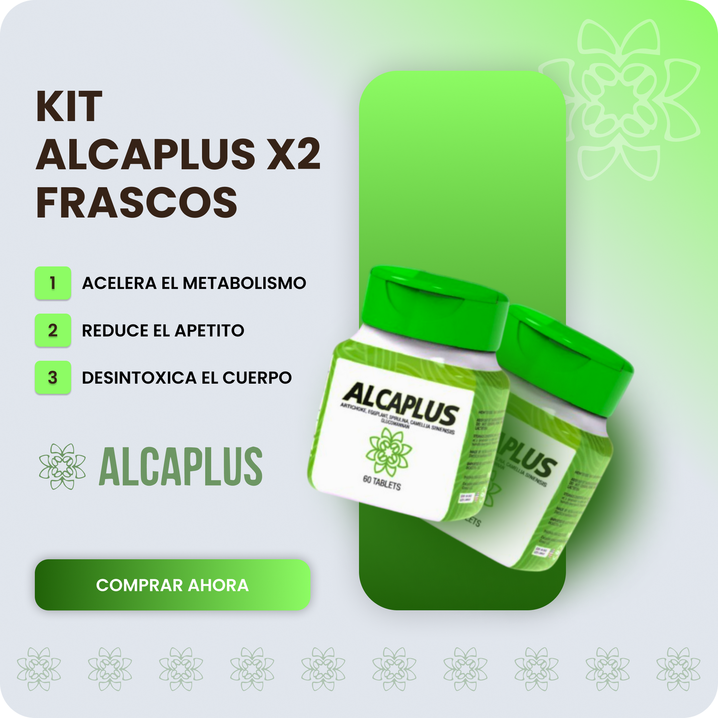 KIT ALCAPLUS X2 FRASCOS